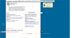 Desktop Screenshot of jewish-studies.com